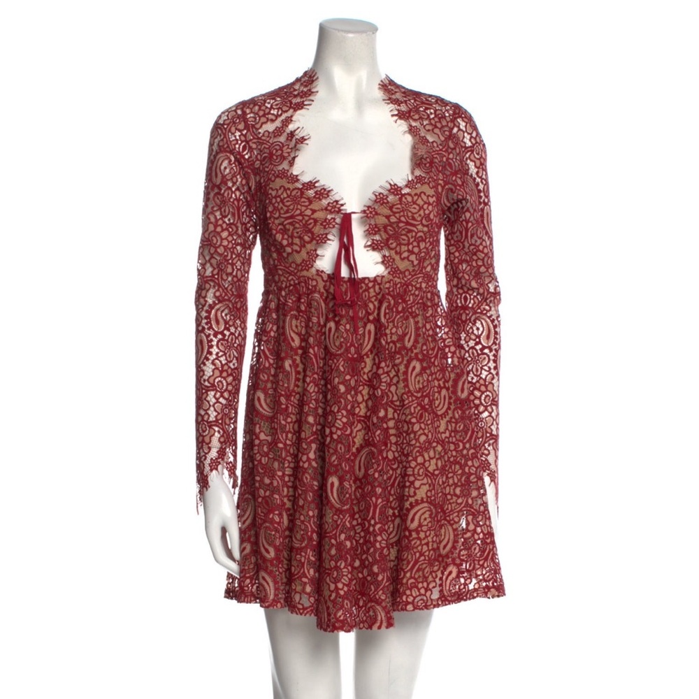 Red Lace Dress